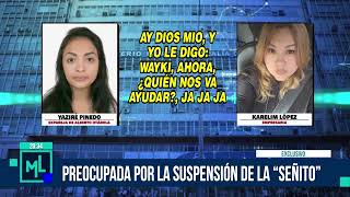 Milagros Leiva Entrevista  NOV 14  23  PREOCUPADA POR LA SUSPENSIÓN DE LA quotSEÑITOquot  Willax [upl. by Pascha]