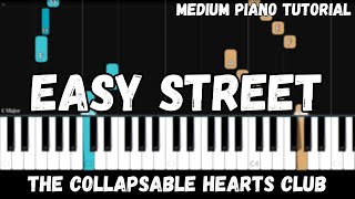 The Collapsable Hearts Club  Easy Street ft Jim Bianco amp Petra Haden Medium Piano Tutorial [upl. by Verdha]