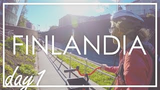 HELSINKI IN BICICLETTA  Estate in Finlandia day1 ENG subs [upl. by Llatsyrc]