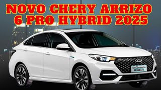 Novo Caoa Chery Arrizo 6 Pro Hybrid 2025 DIRIJA SEU PRÓPRIO DESTINO [upl. by Haggar899]