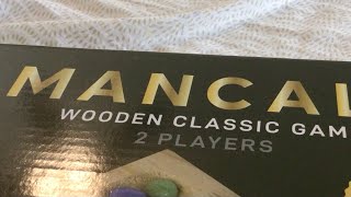 Mancala board game unboxing Please subscribe and share [upl. by Neiluj233]