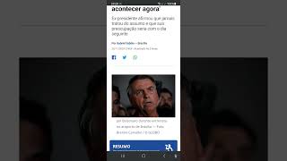 BOLSONARO ADMITE QUE PODE SER PRESO A QUALQUER MOMENTO ADVOCACIA CÃVEL E PENAL [upl. by Brittan]