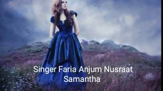 Duti Mon Aar Nei Dujonar Cover Singer Faria Anjum Nusraat Samantha Music Audio Video Mix [upl. by Lamrej53]