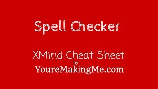 Spell Checker  XMind  Business Toolbox [upl. by Peacock]