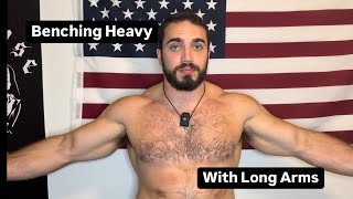 How to Bench 500 LBS with Long Arms [upl. by Sherer824]