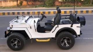 Modified Jeeps in Pakistan  Complete Review about  Exterior  Interior  Engine  Registration [upl. by Daeriam]