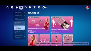 Loja de itens Fortnite 101024 [upl. by Drhacir]