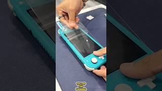 Nintendo Switch Lite Screen Protector  Transparent Tempered Glass shorts [upl. by Nairdad422]