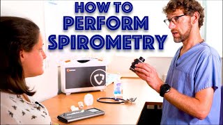 How To Perform Spirometry Examination For Accurate Lung Function Testing  Clinical Skills  Dr Gill [upl. by Abeu]