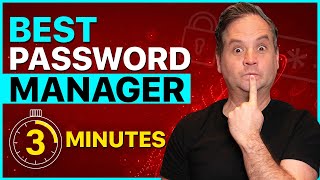 The Best Password Manager Review  Top 3 options in 3 minutes [upl. by Barren235]