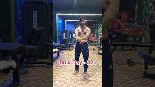 Bulk Day  32 🦍 bulking minivlog fitness motivation transformation 75hardchallenge fitcrox [upl. by Anigger]