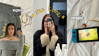 Me time  coiffeur cooking with me animal crossing VLOG [upl. by Neliac]