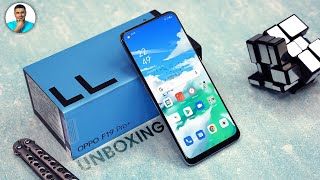 OPPO F19 Pro unboxing  Ultra Slim Body AI Color Portrait Video Dual View Video and more [upl. by Anhaj]