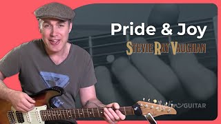 How to play Pride And Joy on guitar  Stevie Ray Vaughan [upl. by Rettig]