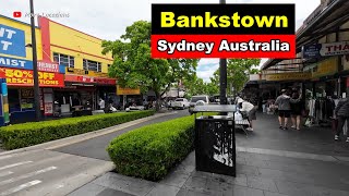 BANKSTOWN  Sydney Australia 2023 Walking Tour [upl. by Arada55]