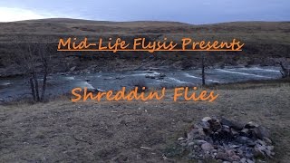 Shreddin Flies Fly Fishing Southern Alberta [upl. by Ybocaj]