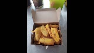 Pisang Goreng Krispy Originalfood pisanggoreng pisanggorengkriuk [upl. by Hnamik]