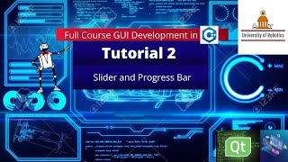 Full Course GUI development in CBeginners GuideTutorial 2Slider amp Progress Bar [upl. by Amihsat]