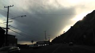 Scattered Thunderstorms Santa Monica CA [upl. by Rexford]