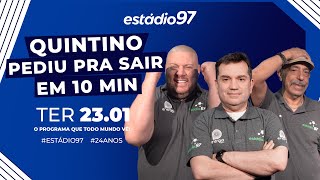 ESTÁDIO 97  230124  AO VIVO [upl. by Eeldarb]