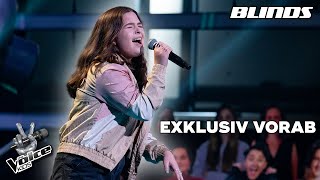 Olivia Rodrigo  brutal Raschel  Blind Auditions  The Voice Kids 2022 [upl. by Attesoj488]