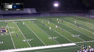 Salesianum JV Soccer vs St Augustine Prep [upl. by Nnylhsa204]