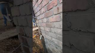 Basement waterproofing exterior cracks parging   Lake Orion [upl. by Asylem]