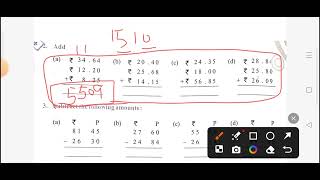 Class3 Decimal addition and subtraction 22112024 [upl. by Raimund]