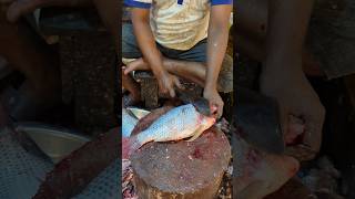 Delicious Big Tilapia Fish Cutting Skills Live In Fish Market  shorts [upl. by Yrallih]