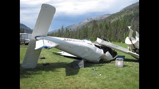 Fatal Midair Collision At Idaho Backcountry FlyIn [upl. by Neltiak]