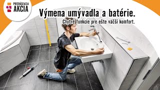 Výmena umývadla a batérie [upl. by Aleihs804]