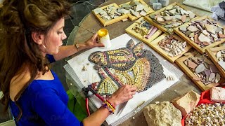 How Artist Makes the Most Complex Mosaics by Hands [upl. by Lilybel]