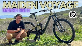 EBIKE Ride Review  First Run on the Marin Rift Zone E2 [upl. by Scurlock246]