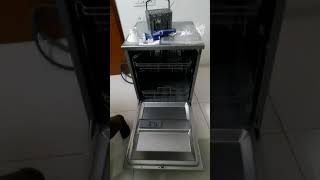 Midea Dishwasher Installation and Demo [upl. by Ettenauq]