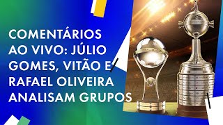 🔴 SORTEIO da LIBERTADORES E SULAMERICANA veja definição das Oitavas de Final  UOL ESPORTE [upl. by Olbap]