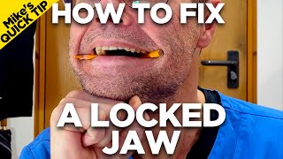 How to fix a locked jaw [upl. by Borchers205]