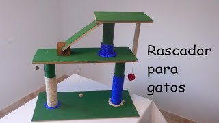 🐱 Como Hacer Un RASCADOR Para GATOS Casero 🐱 [upl. by Thgiwd]