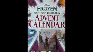 Reading Disney Frozen 2  The Journey Home book  Children Story Time  Advent Calendar Collection [upl. by Nalla]