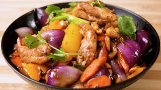 This Restaurant Style Cashew Chicken is so Good  Cashew Chicken Recipe  Chicken stir fry [upl. by Mitran605]