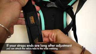 Sleepypod Clickit Sport PPRS Velcro tab usage [upl. by Peppel]