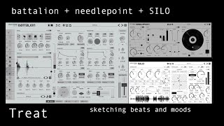 Treat x Unfiltered Audio Battalion  Needlepoint  SILO  sketching moods [upl. by Ahsiened]