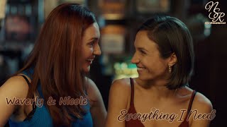 Waverly amp Nicole  Everything I Need Wynonna Earp [upl. by Sadnak]