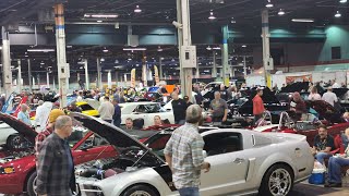 55 Chevy Movie cars at Muscle Car and Corvette Nationals [upl. by Mickey]