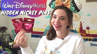 Opening WALT DISNEY WORLD Hidden Mickey Mystery Pins  2019 Wave C [upl. by Konstantin540]