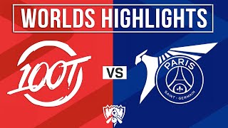 100T vs PSG Highlights ALL GAMES  Worlds PlayIn Stage 2024  100 Thieves vs PSG Talon [upl. by Hillyer]