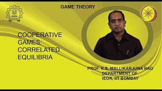 Lecture 31  Cooperative Games Correlated Equilibria [upl. by Lombardi]