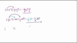 Multiplicación de monomios y polinomios [upl. by Namara]