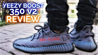 ADIDAS YEEZY BOOST 350 v2 BELUGA 20 REVIEW [upl. by Augustin]