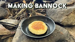 How to Make Bannock on a Canoe Trip  Bread in the Backcountry [upl. by High590]