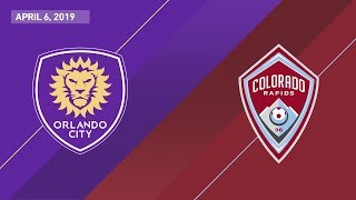 Orlando City SC vs Colorado Rapids  HIGHLIGHTS  April 6 2019 [upl. by Wamsley]